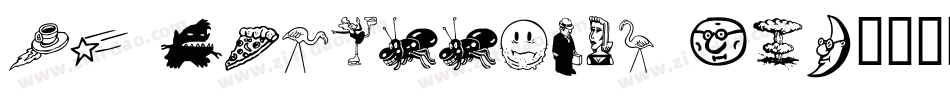 DF Gargoonies ITC字体转换